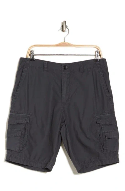 Union Sedona Cotton Cargo Shorts In Black