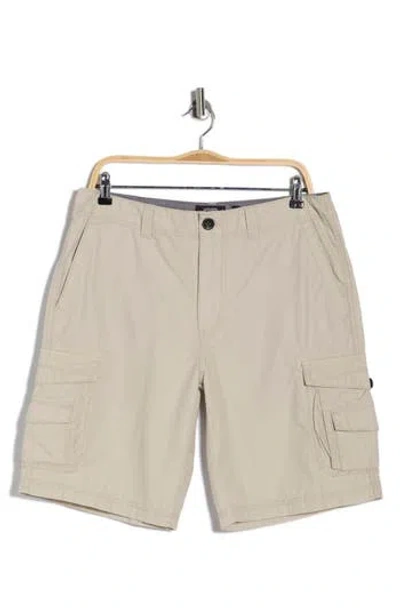 Union Sedona Cotton Cargo Shorts In Neutral