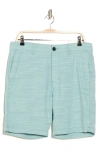 Union Soft Slub Crew Shorts In Green