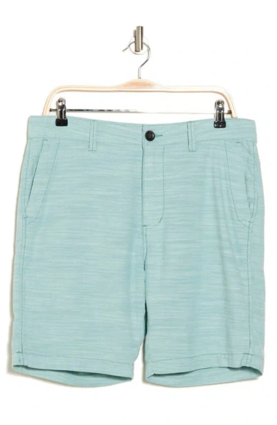 Union Soft Slub Crew Shorts In Green