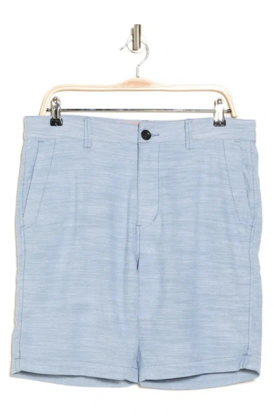 Union Soft Slub Crew Shorts In Tidal Wave