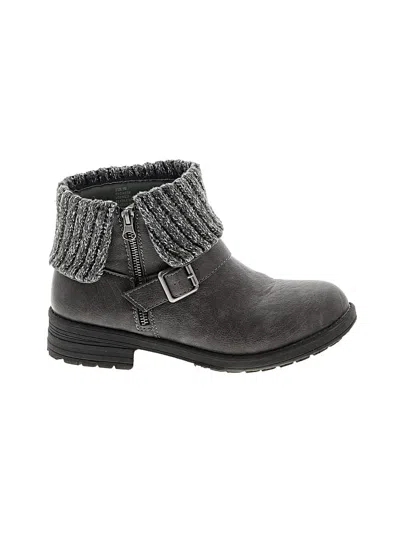 Pre-owned Unionbay Ankle Boots In Gray