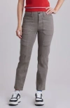 Unionbay Bobby Stretch Cotton Twill Cargo Pants In Gray