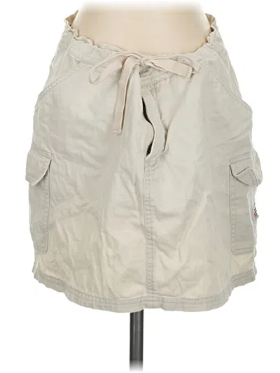 Pre-owned Unionbay Casual Skirt In Ivory