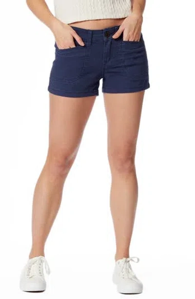 Unionbay Delaney Stretch Twill Shorts In Blue