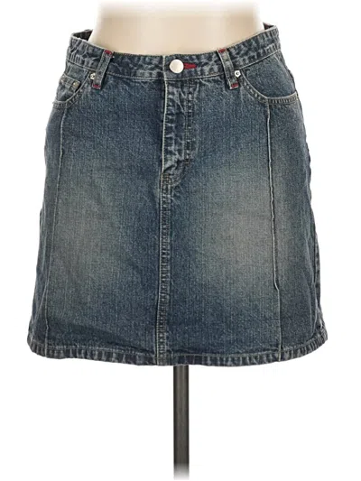 Pre-owned Unionbay Denim Skirt In Blue