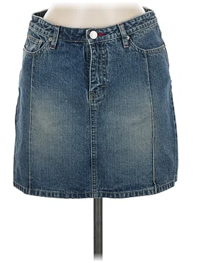 Pre-owned Unionbay Denim Skirt In Blue