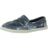 Unionbay Fun Womens Tie-dye Canvas Slip-on Sneakers In Multi