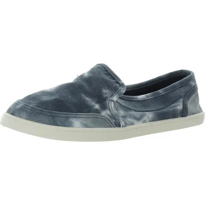 Unionbay Fun Womens Tie-dye Canvas Slip-on Sneakers In Multi