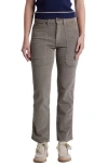 Unionbay Hollyn Slim Fit Corduroy Utility Pants In Brown