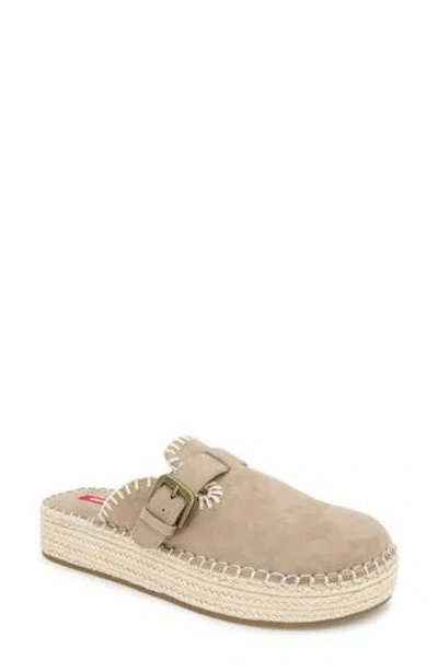 Unionbay Kalani Platform Espadrille Mule In Taupe