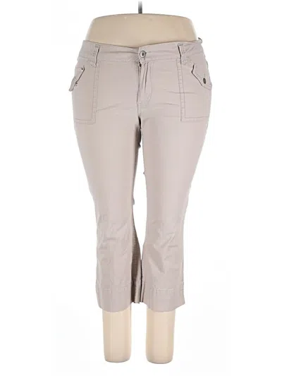 Pre-owned Unionbay Khaki Pant In Gray