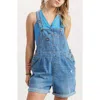 Unionbay Mario Denim Shortalls In Cove