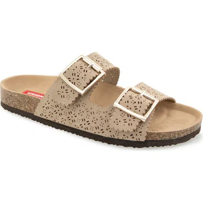 Unionbay Milano Slide Sandal In Brown