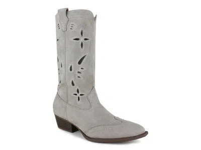 Unionbay Ora Cowboy Boot In Gray