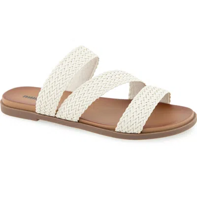 Unionbay Raven Braided Sandal In White