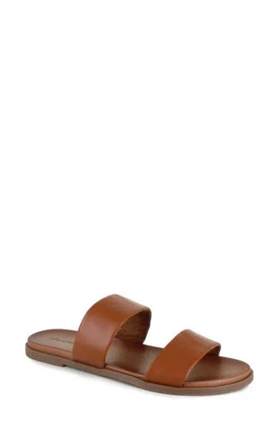 Unionbay Refresh Slide Sandal In Cognac