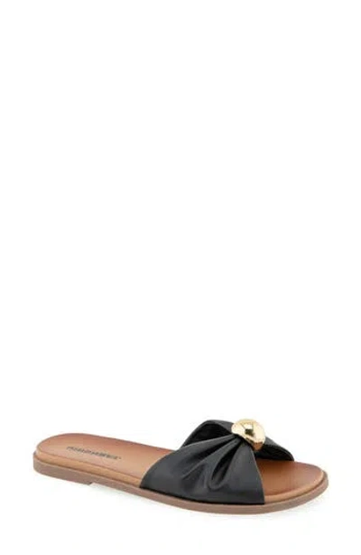 Unionbay Reza Slide Sandal In Brown