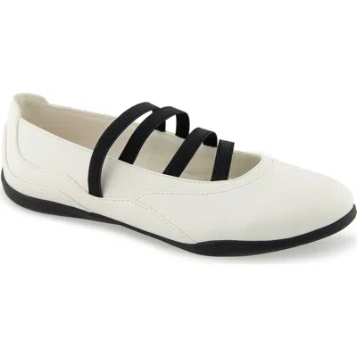 Unionbay Rylee Ballet Sneaker In White