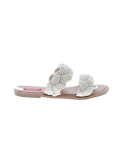 Pre-owned Unionbay Sandals In White