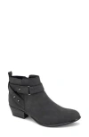 Unionbay Tilly Side Zip Bootie In Black