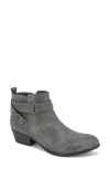 Unionbay Tilly Side Zip Bootie In Gray