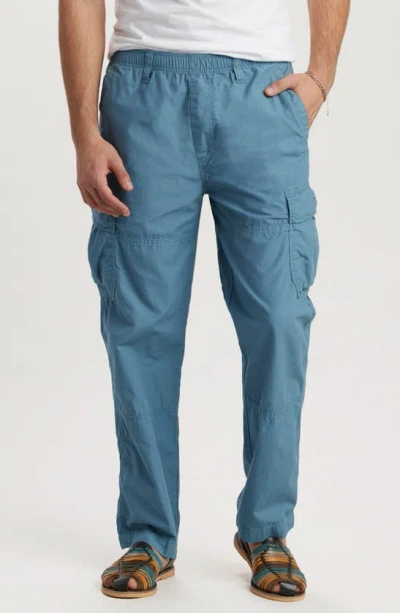 Unionbay Xander Slacker Cargo Pants In Blue