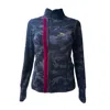 Uniqcorn Exceptionnel Women's Performance  Top Midnight Slushie In Black/blue/gray/red