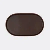 Uniqka Serving And Trays Dark Brown Uni In Dark Brown