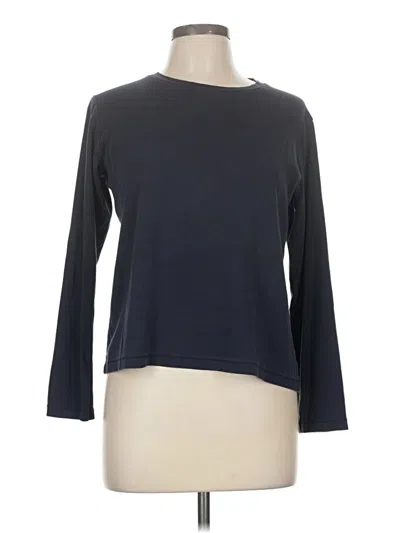 Pre-owned Uniqlo 3/4 Sleeve T-shirt In Gray
