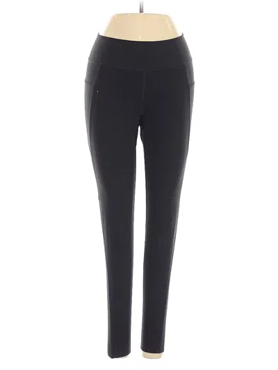 Pre-owned Uniqlo Active Pants In Black