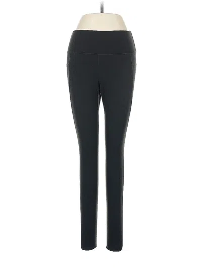 Pre-owned Uniqlo Active Pants In Black