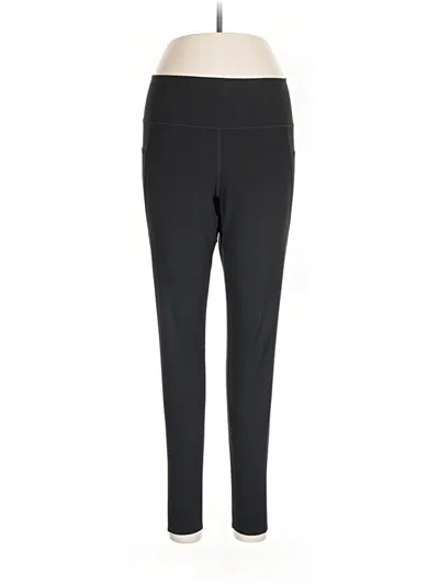 Pre-owned Uniqlo Active Pants In Black