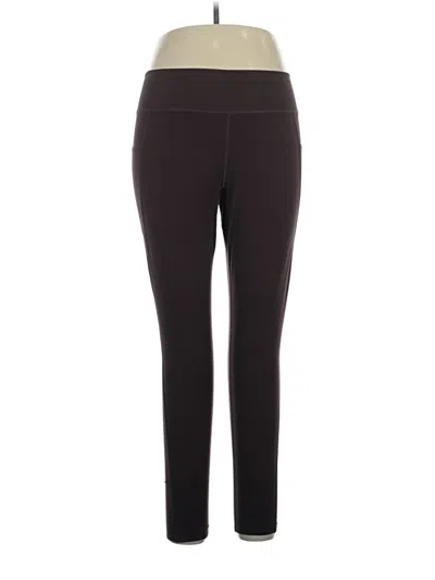 Pre-owned Uniqlo Active Pants In Black