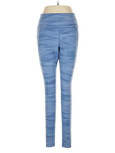 Pre-owned Uniqlo Active Pants In Blue