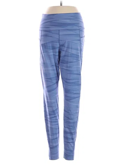 Pre-owned Uniqlo Active Pants In Blue