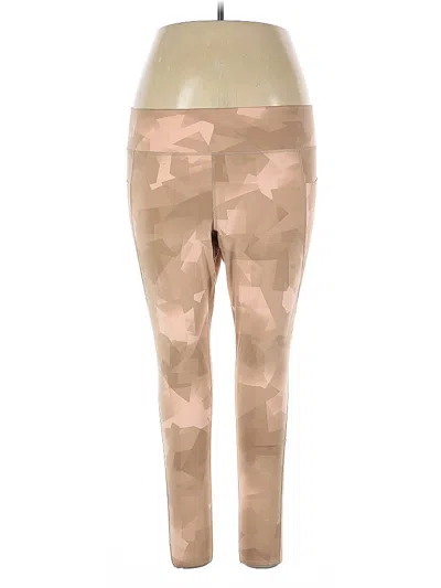 Pre-owned Uniqlo Active Pants In Brown