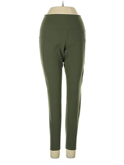 Pre-owned Uniqlo Active Pants In Green