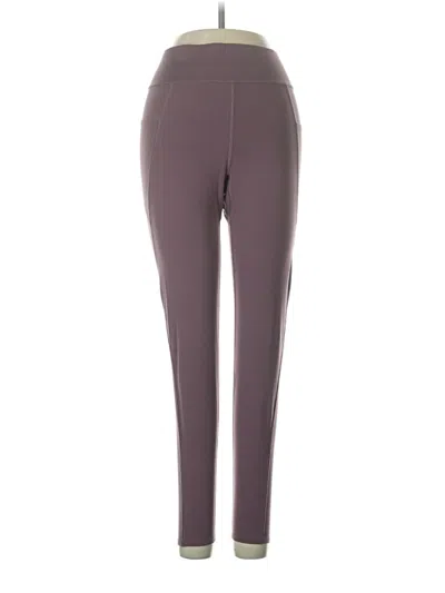 Pre-owned Uniqlo Active Pants In Purple