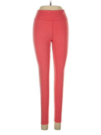 Pre-owned Uniqlo Active Pants In Red