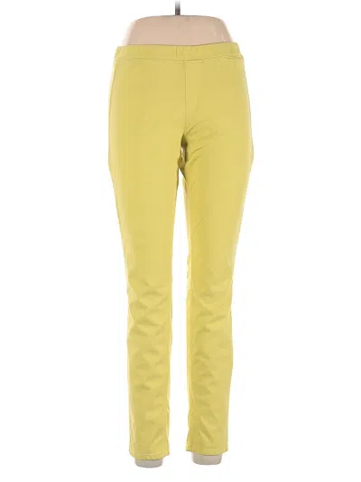 Pre-owned Uniqlo Active Pants In Yellow