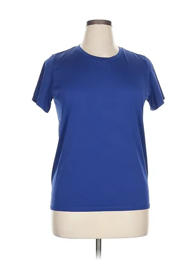 Pre-owned Uniqlo Active T-shirt In Blue
