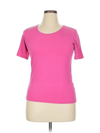 Pre-owned Uniqlo Active T-shirt In Pink