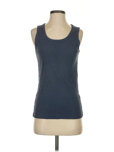 Pre-owned Uniqlo Active Tank Top In Blue
