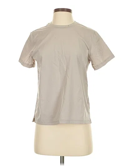 Pre-owned Uniqlo Active T-shirt In Brown