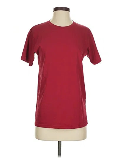 Pre-owned Uniqlo Active T-shirt In Red