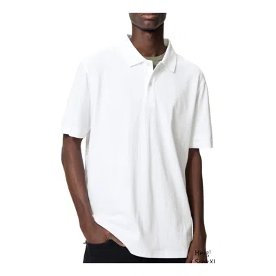 Uniqlo Airism Polo Shirt 'white'