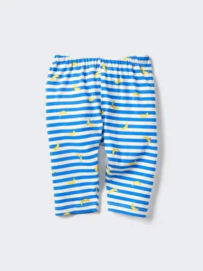 Uniqlo Baby Airism Cropped Leggings Fruit Blue Age 3  Us