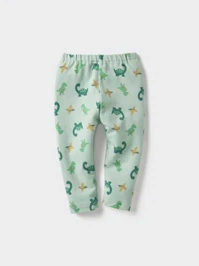 Uniqlo Baby Leggings Printed Green Age 3-4  Us In Pattern