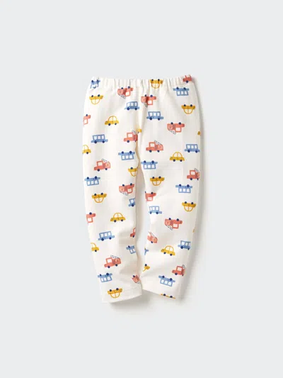 Uniqlo Baby Leggings Printed Natural Age 18-24m  Us In Multi